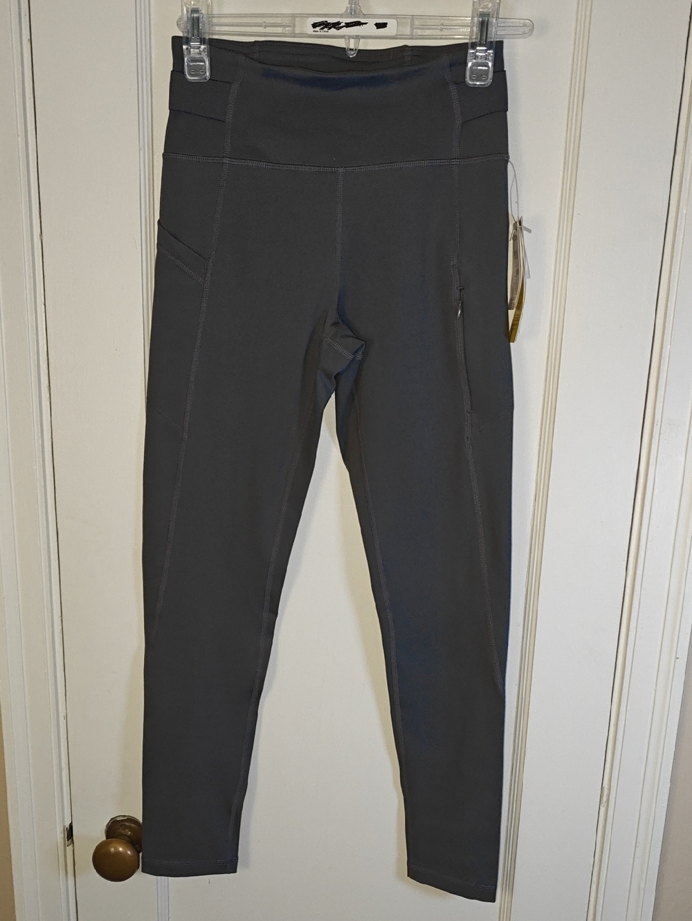 Zella Charcoal Gray Performance Leggings